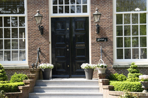 Aangezicht van het huis